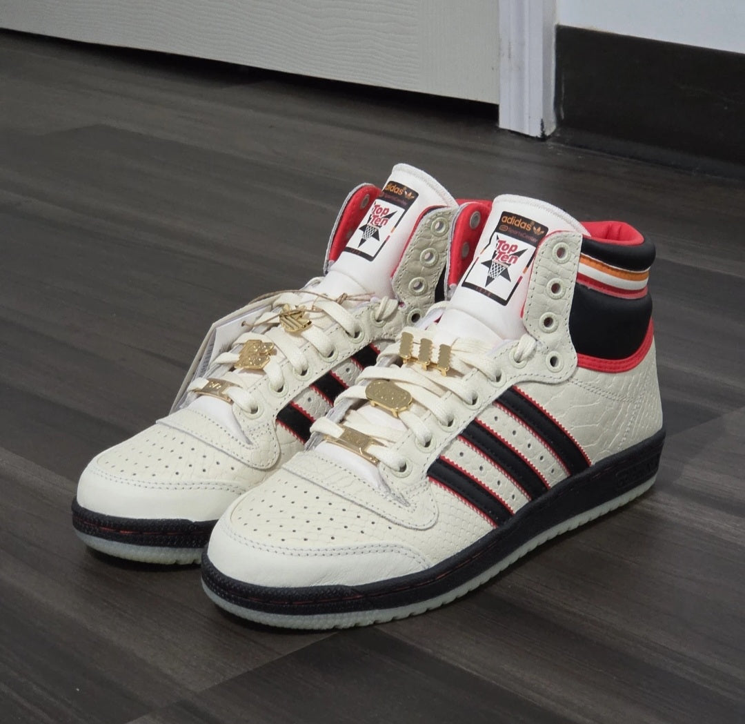 Adidas Top Ten High ESPN SportCenter 2021 Authentic Rare White size 7,5