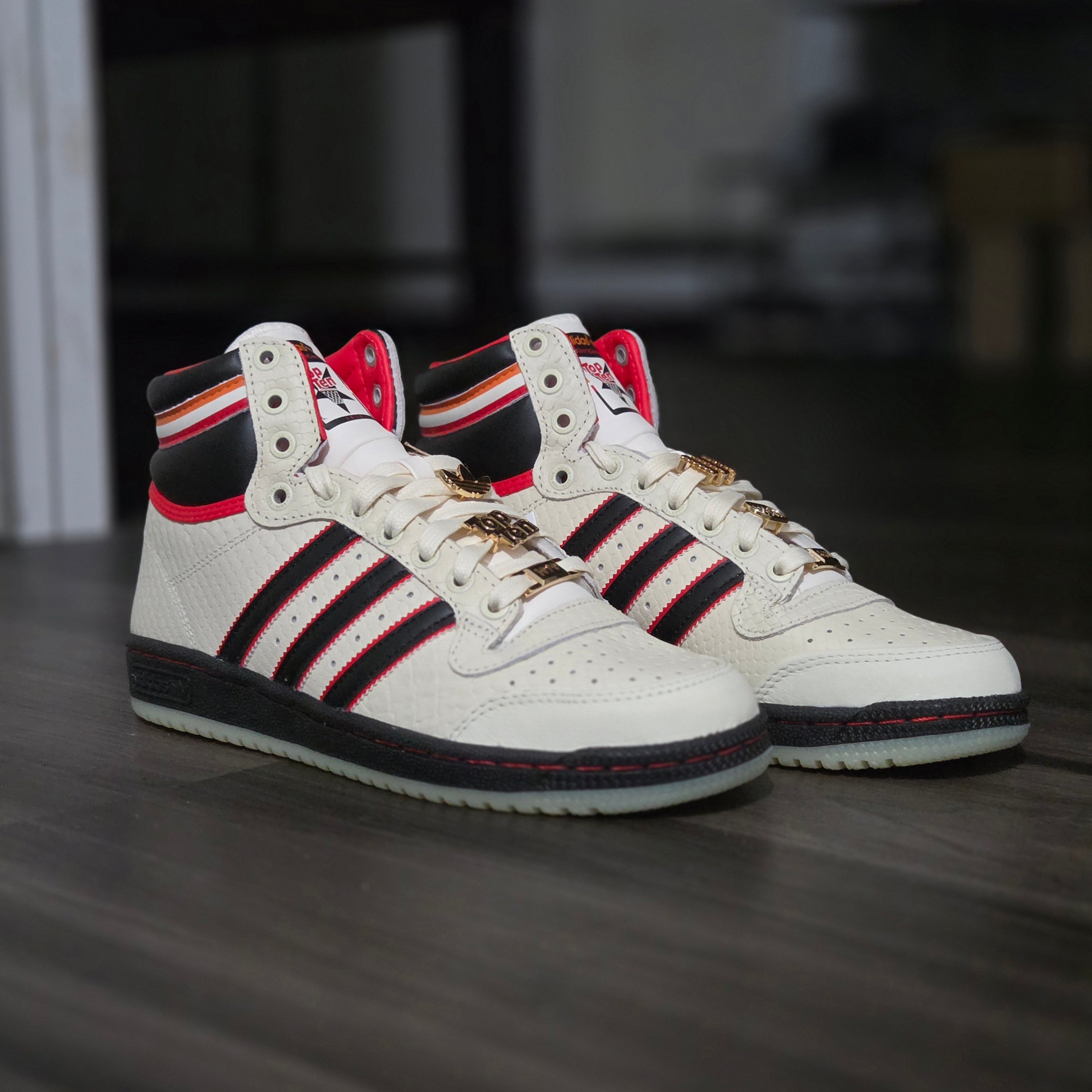 Adidas Top Ten High ESPN SportCenter 2021 Authentic Rare White size 7,5