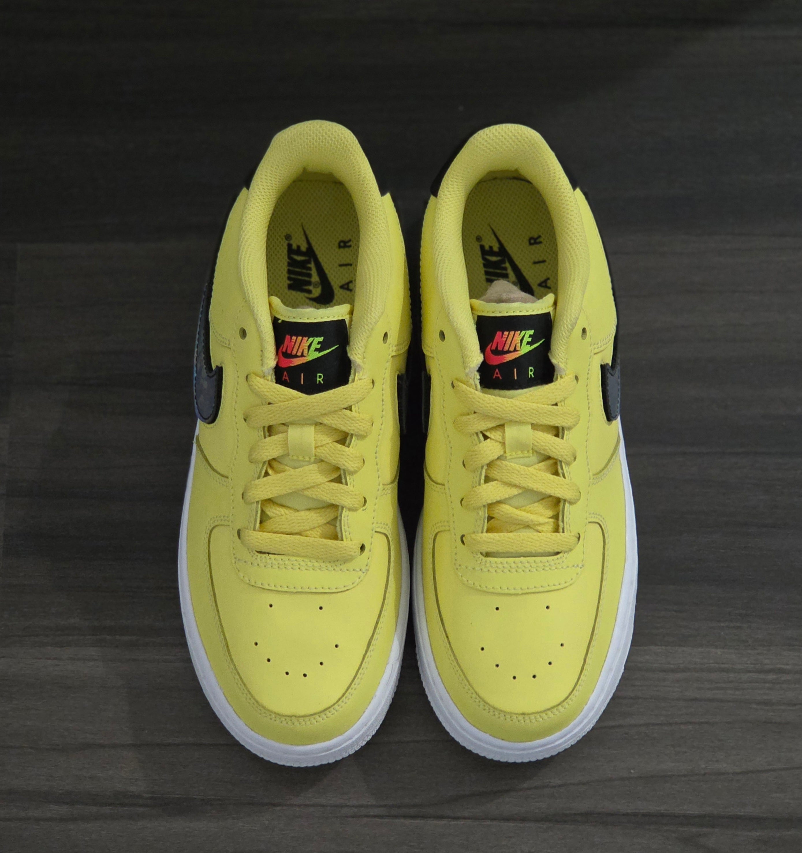 Nike Air Force 1 (GS)LV8 3 Low Yellow Pulse-Size 5 Y